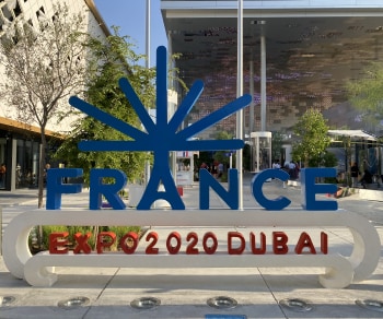 Expo 2020 France Pavilion Sign