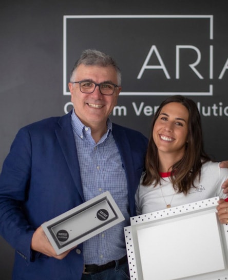 Father-daughter entrepreneurs show off designer air vent