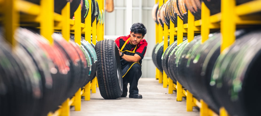 New auto tire warehouse and distribution center