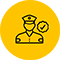 Customs clearance icon